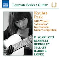 Guitar Laureate Series Kyuhee -Scarlatti D. Diabelli Malat Barrios Lopez CD