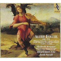 Altre Follie 1500-1750/La -Savall, Jordi CD