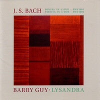 Bach Sonata In C Major Guy - Maya Homburger CD