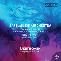 Beethoven Symphonies No.7 8 -Tafelmusicl Weill, Bruno Lamon, Jeanne CD