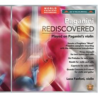 Paganini Rediscovered -Paganini, Nicolo CD