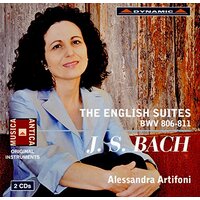 J.S. Bach The English Suites -Artifoni,Alessandra  CD