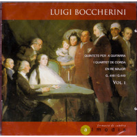 Boccherini Quintets For Guitar And String Quartet G.448 & G.449. (Joan Carles CD