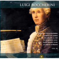 Boccherini Quintets For Guitar And String Quartet G.450 451 453. Joan Carles CD