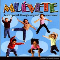 Muevete Learn Spanish Through Song & Movement - Varied MUSIC CD NEW SEALED