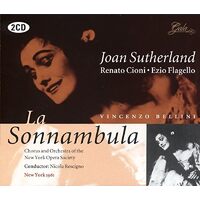 Bellini: La Sonnambula - SUTHERLAND / TEATRO LA FENICE / SANTI CD