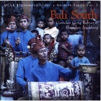 Bali South -Ucla Ethnomusicology Archeive Series Vol 1 -Gamelan Gong Kebyar & CD
