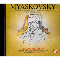 Myaskovsky: Concerto for Violoncello and Orchestra MUSIC CD NEW SEALED
