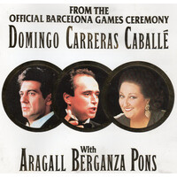 Official Barcelona Games Ceremony- Domingo Carreras Caball√© Berganza Pons NEW