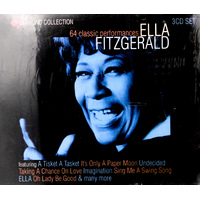 ELLA FITZGERALD - 64 CLASSICS on 3 Disc's CD