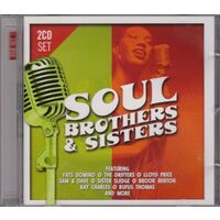 SOUL BROTHERS & SISTERS - VARIOUS ARTISTS on 2 Disc's CD