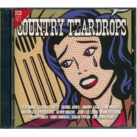Country Teardrops 2-disc Conway Twitty Johnny Cash Freddy Fender CD NEW SEALED