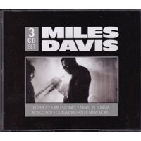 MILES DAVIS - MILES DAVIS on 3 DISCs CD