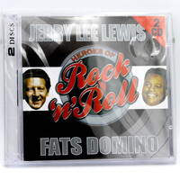 Jerry Lee Lewis Heroes Of Rock n Roll Fats Domino MUSIC CD NEW SEALED