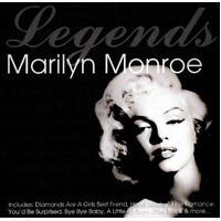 Best Of Marilyn Monroe - Legends - Greatest Hits CD