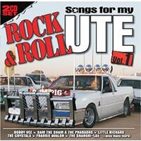 ROCK ROLL SONGS FOR MY UTE - VOLUME 1 - VARIOUS ARTISTS on 2 Disc's CD