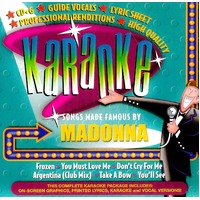 KARAOKE - Madonna CD