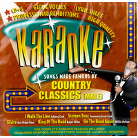 Karoake - Country Classics (Male) CD