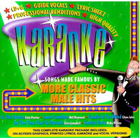 KARAOKE - MORE CLASSIC MALE HITS CD
