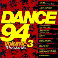 Dance 94 Volume 3 CD