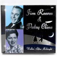 Jim Reeves and Patsy Cline - Walking after Midnight MUSIC CD NEW SEALED