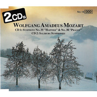 Wolfgang Amadeus Mozart - Symphonie Nr. 35 "Haffner" & No. 38 "Prague" PRE-OWNED CD: DISC EXCELLENT