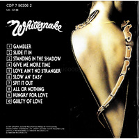 Whitesnake - Slide It In PRE-OWNED CD: DISC EXCELLENT