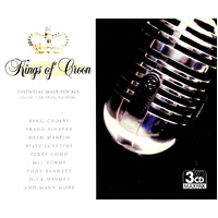 KINGS OF CROON - ESSENTIAL MALE VOICES FROM THE 1930s TO 1950s (3 BOX SET) PRE-OWNED CD: DISC EXCELLENT