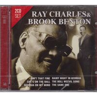 RAY CHARLES BROOK BENTON on 2 Disc's - PRE-OWNED CD: DISC EXCELLENT