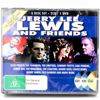 Jerry Lee Lewis and Friends - 3 Disc Set PRE-OWNED CD: DISC EXCELLENT