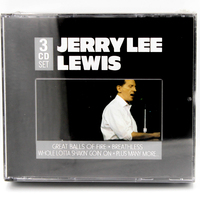Jerry Lee Lewis 3 Disc Set PRE-OWNED CD: DISC EXCELLENT