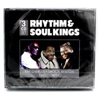 RHYTHM & SOUL KINGS - VARIOUS on 3DISCs PRE-OWNED CD: DISC EXCELLENT