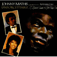 Johnny Mathis With Special Guest Natalie Cole - Unforgettable: A Musical Tribute To Nat King Cole PRE-OWNED CD: DISC EXCELLENT