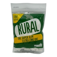 1 X Ventti Rural Super Slim Extra Long Filters 180 Tips Per Bag 2160 filters
