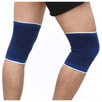 Pair of 2 Knee Leg Sports Support Compression Wrap