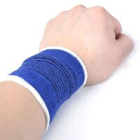 Pair of 2 Wrist Hand Sports Support Compression Wrap