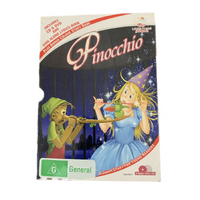 PINOCCHIO / CD/ SING ALONG BOOK/ COLOUR STORY BOOK SET DVD