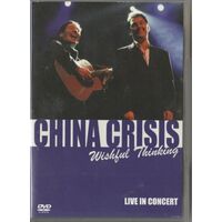China Crisis wishful thinking Live in concert -Rare DVD Aus Stock -Music New