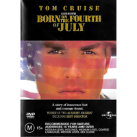 Born on the Fourth of July - Rare DVD Aus Stock New Region 4