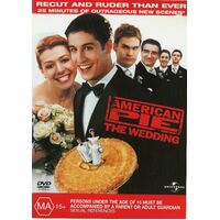 American Pie The Wedding -Rare DVD Aus Stock Comedy New Region 4