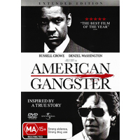 Amercian Gangster - Rare DVD Aus Stock New Region 2,4,5