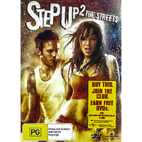 STEP UP 2 THE STREETS -Rare DVD Aus Stock -Music New Region 4