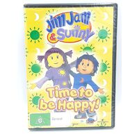 JIM JAM & SUNNY TIME TO BE HAPPY! -Kids DVD Series Rare Aus Stock New Region 4