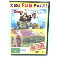 Evan Almighty Babe 2 movies DVD