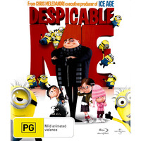 Despicable Me -Rare Blu-Ray Aus Stock -Family New Region B