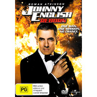 Johnny English Reborn - Rare DVD Aus Stock New Region 2,4,5