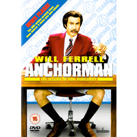 Anchorman -Rare DVD Aus Stock Comedy New Region 2,4
