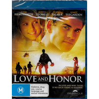 Love and Honor -Rare Blu-Ray Aus Stock -Music New Region B