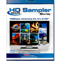 Scape Sampler - Rare Blu-Ray Aus Stock New Region B