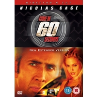 GONE IN 60 SECONDS - SPECIAL EDITION - Rare DVD Aus Stock New Region 2